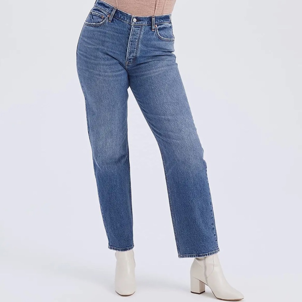 High rise dad jeans 👖